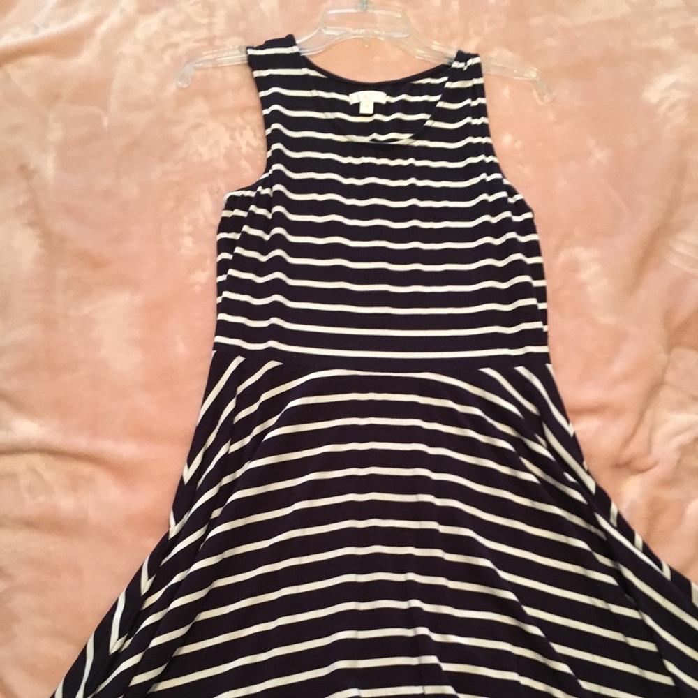 Blue casual dress
